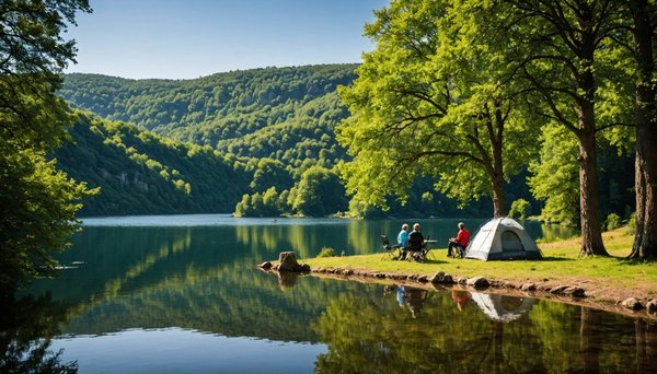 Camping au lac aux oiseaux en aveyron : nature et détente au cœur du parc